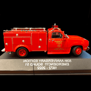 photo of the Squad 51 Model, side view